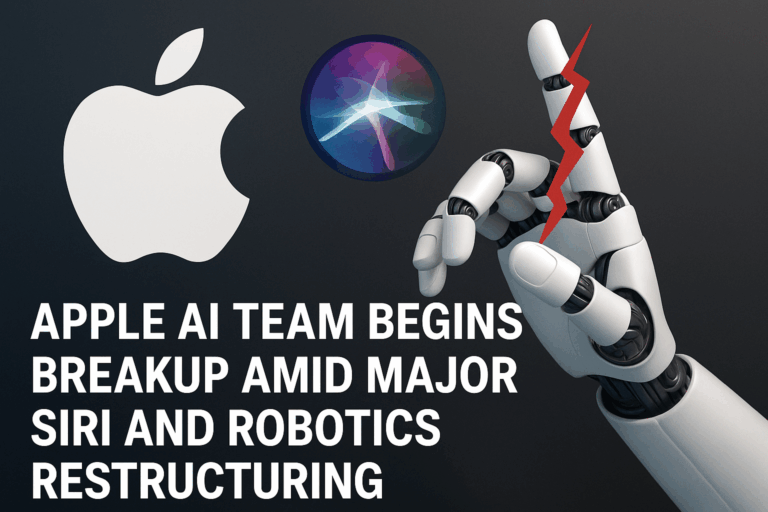 Apple AI Team Begins Breakup Amid Major Siri and Robotics Restructuring Apple AI Team Begins Breakup Amid Major Siri and Robotics Restructuring