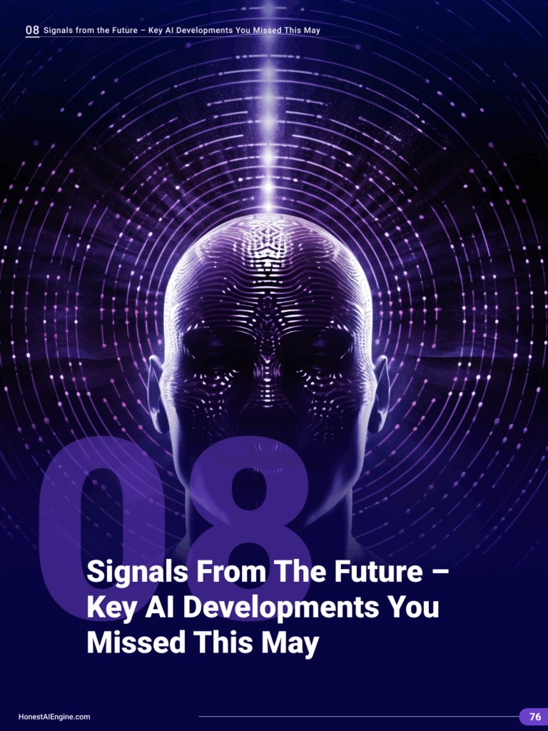 Chapter 8: Signals from the Future – Key AI Developments You Missed This May