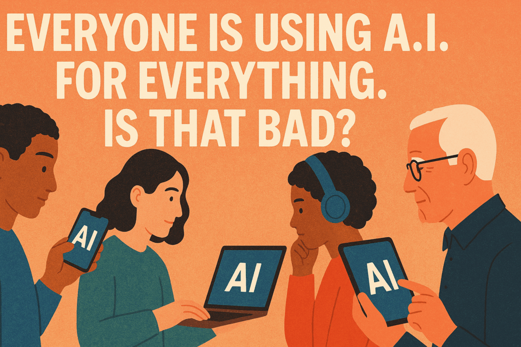 Everyone Is Using A.I. for Everything. Is That Bad