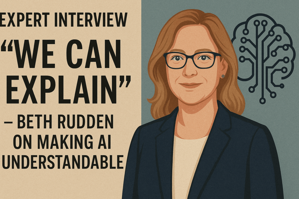 Expert Interview “We Can Explain” — Beth Rudden on Making AI Understandable