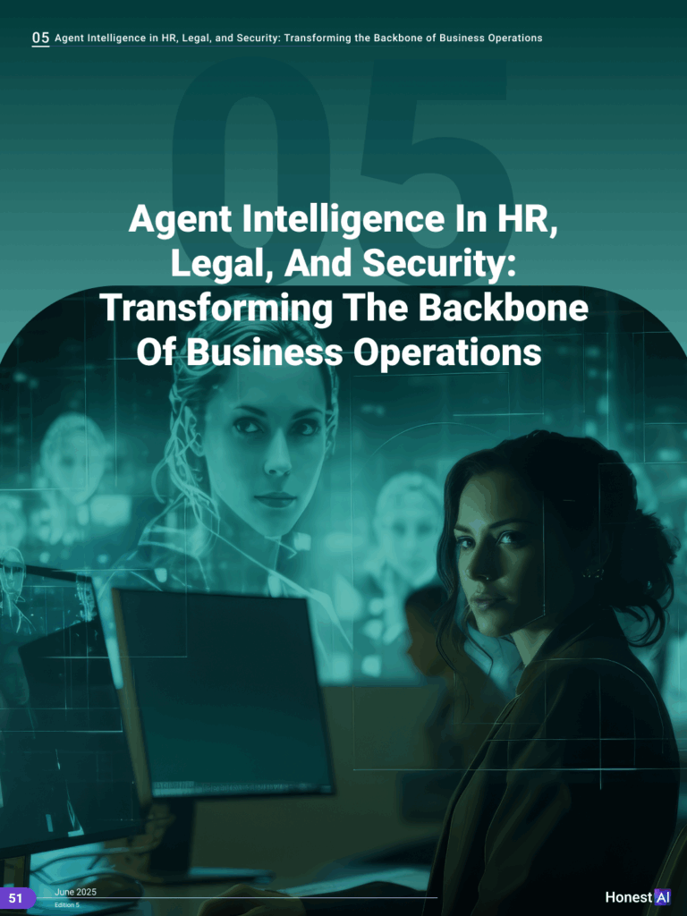 Agent Intelligence in HR, Legal, and Security: Transforming the Backbone of Business Operations