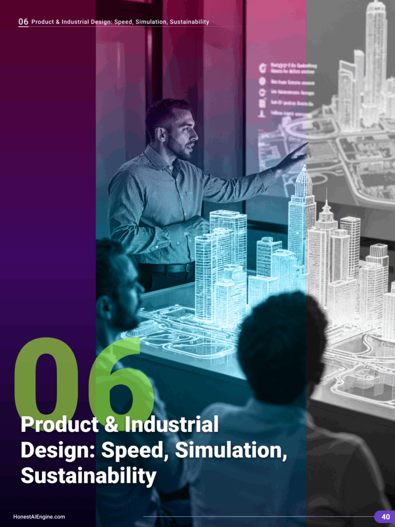 Product & Industrial Design: Speed, Simulation, Sustainability