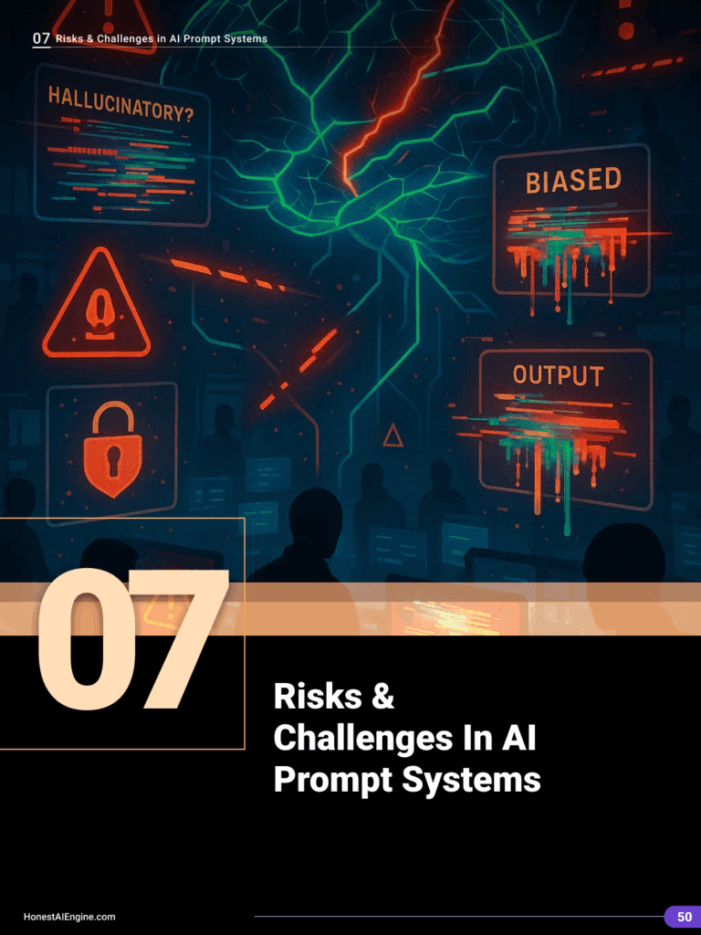 Risks & Challenges in AI Prompt Systems