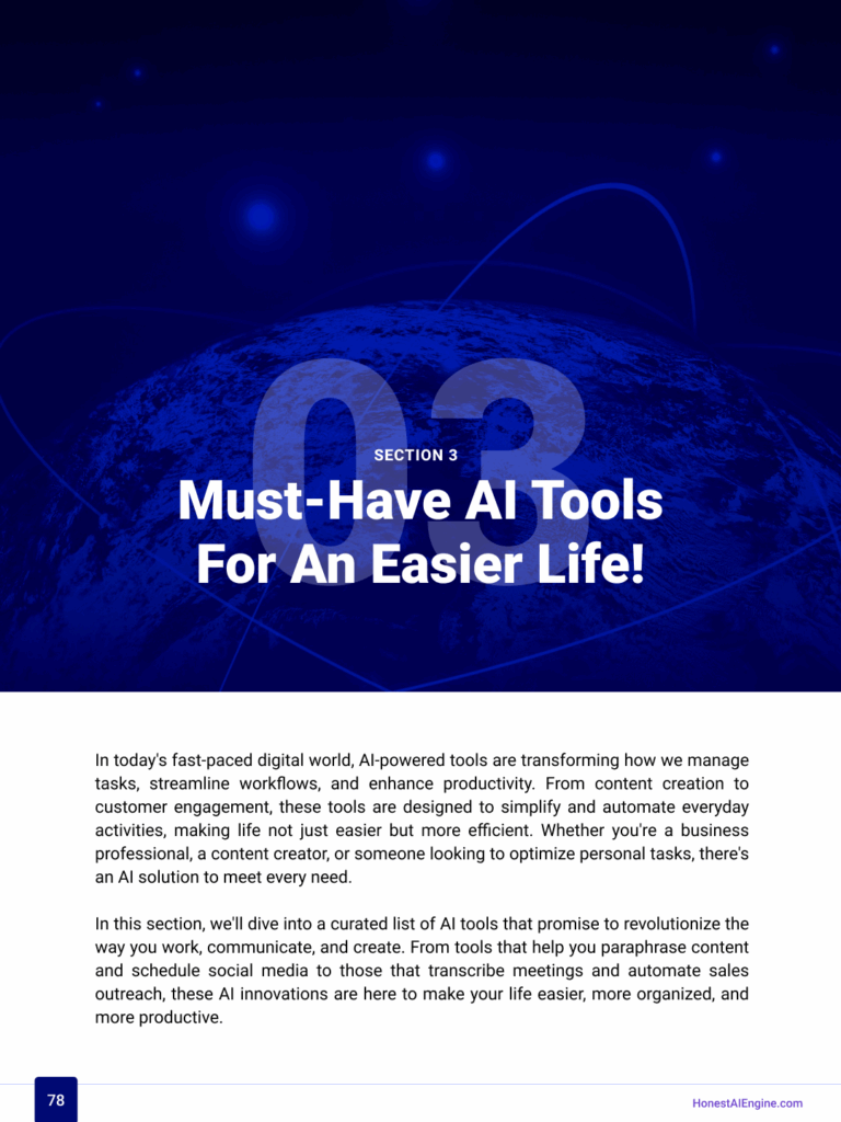 Must-Have AI Tools for an easier life Must-Have AI Tools For An Easier Life