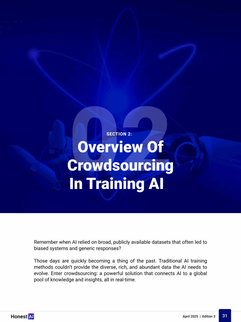 Overview of Crowdsourcing in Training AI Overview Of Crowdsourcing In Training AI
