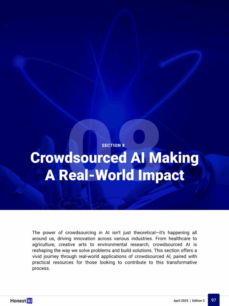 Crowdsourced AI Making a Real-World Impact Crowdsourced AI Making A Real-World Impact