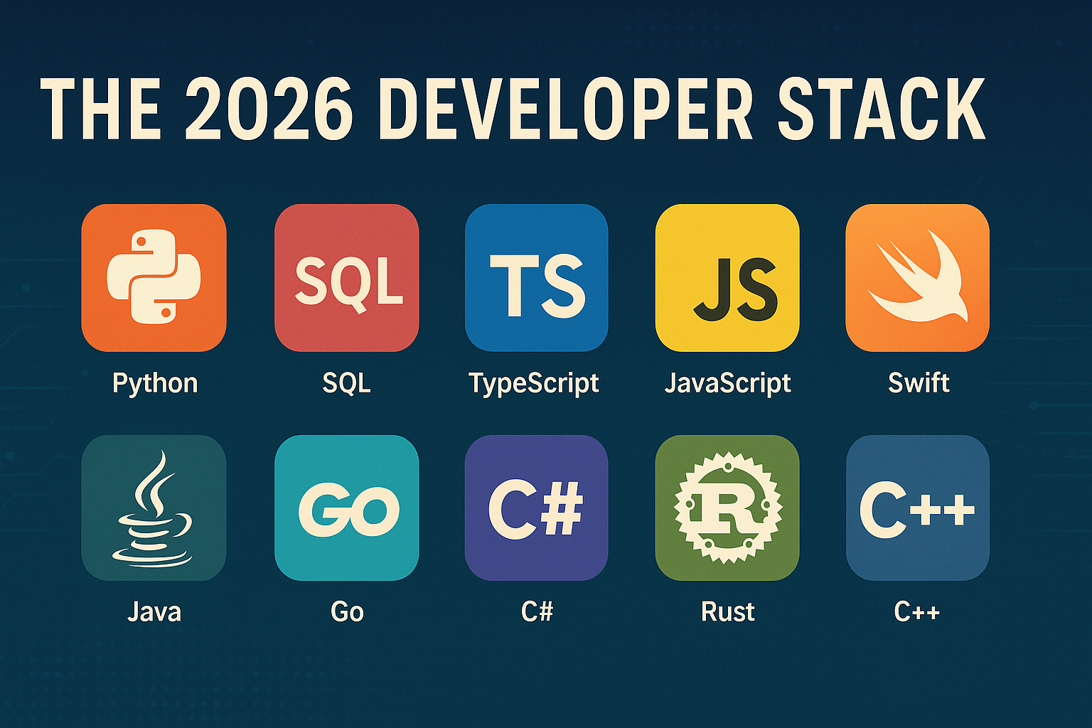 The 2026 Developer Stack