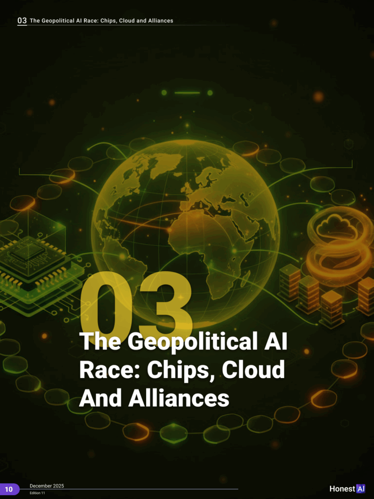 The Geopolitical AI Race Chips, Cloud and Alliances The Geopolitical AI Race: Chips, Cloud and Alliances