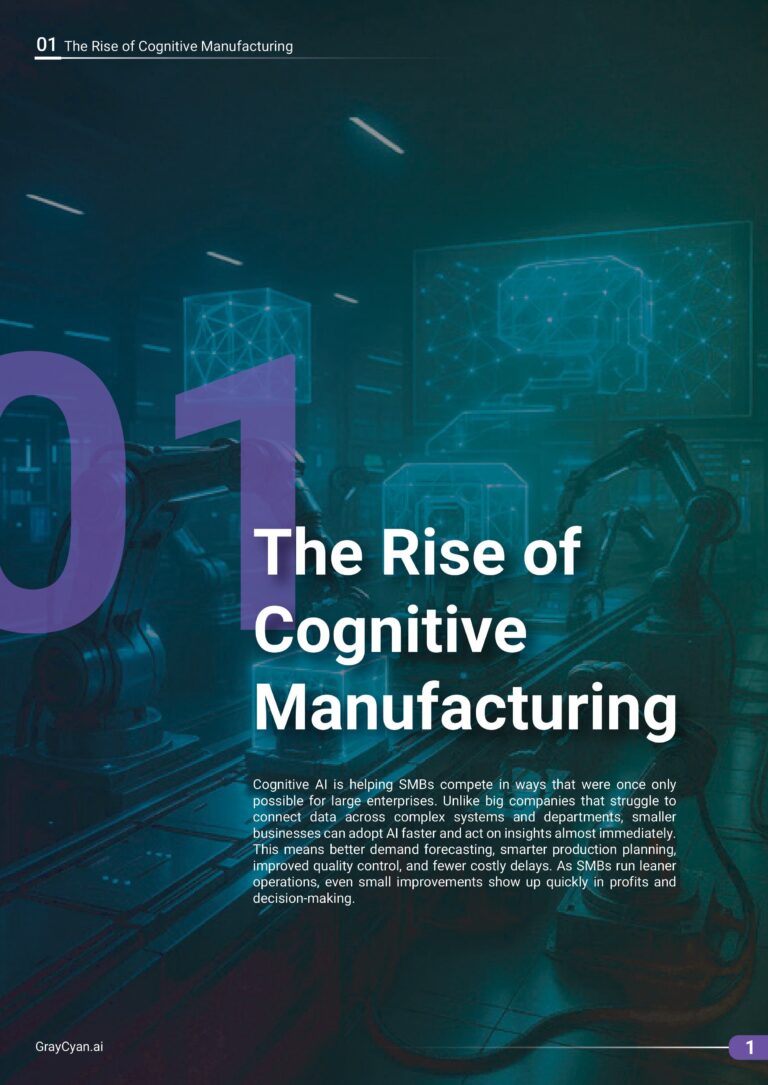 The Rise of Cognitive Manufacturing HAI magazine - Jan 2026 The Rise of Cognitive Manufacturing