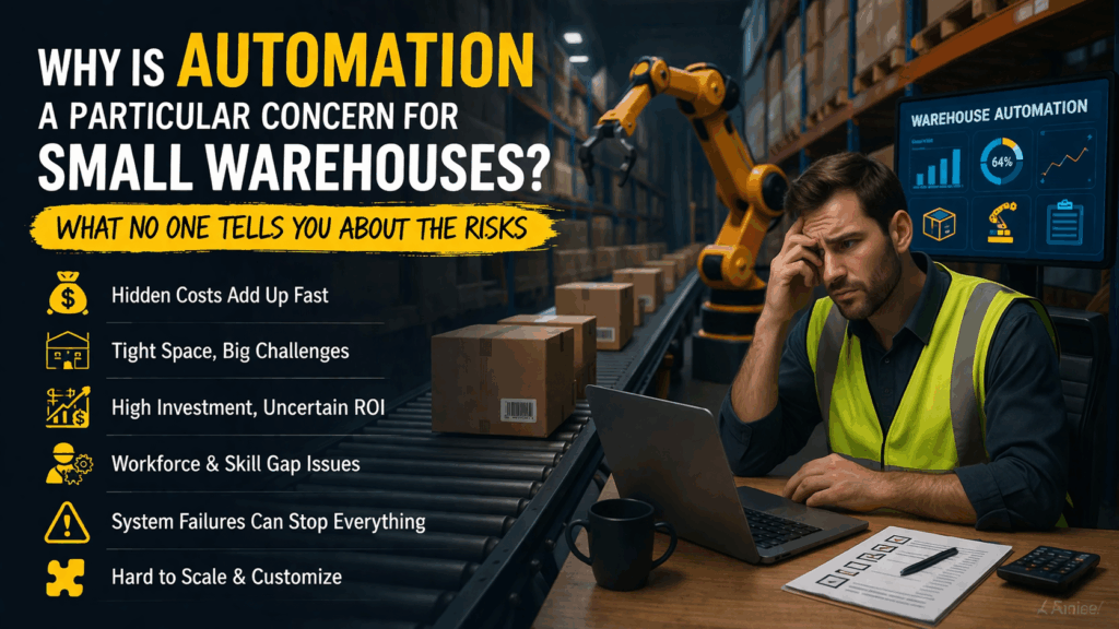 why is automation a particular concern for small warehouses