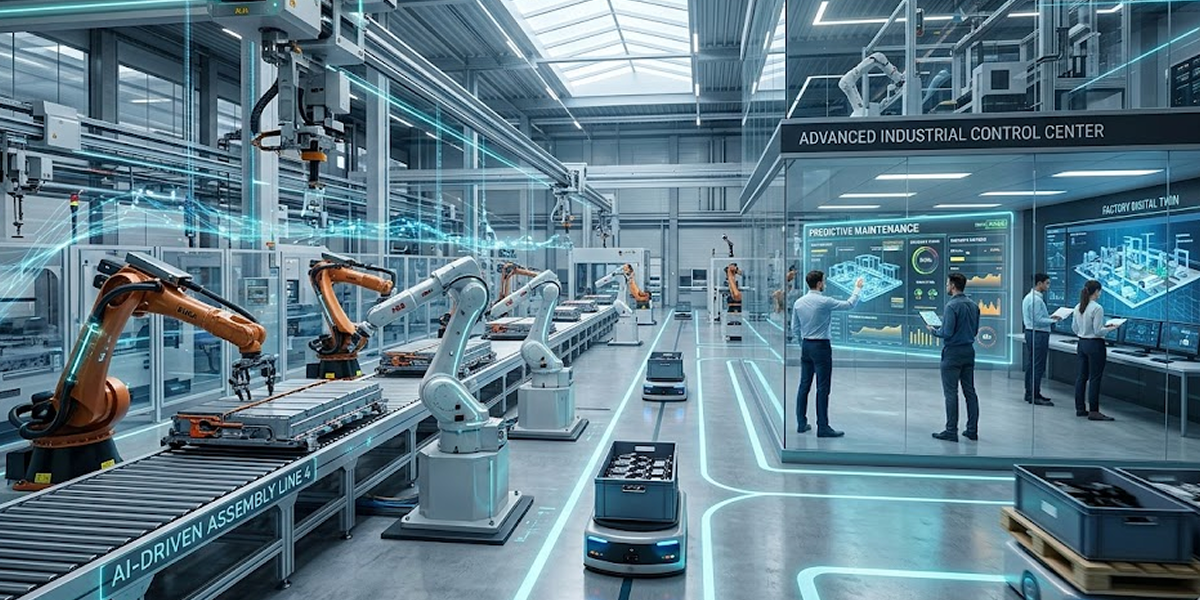 Artificial intelligence in manufacturing industry — AI-powered factory operations