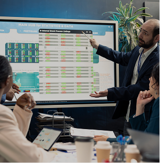AI processing layer validating a warehouse transaction before it writes to the ERP