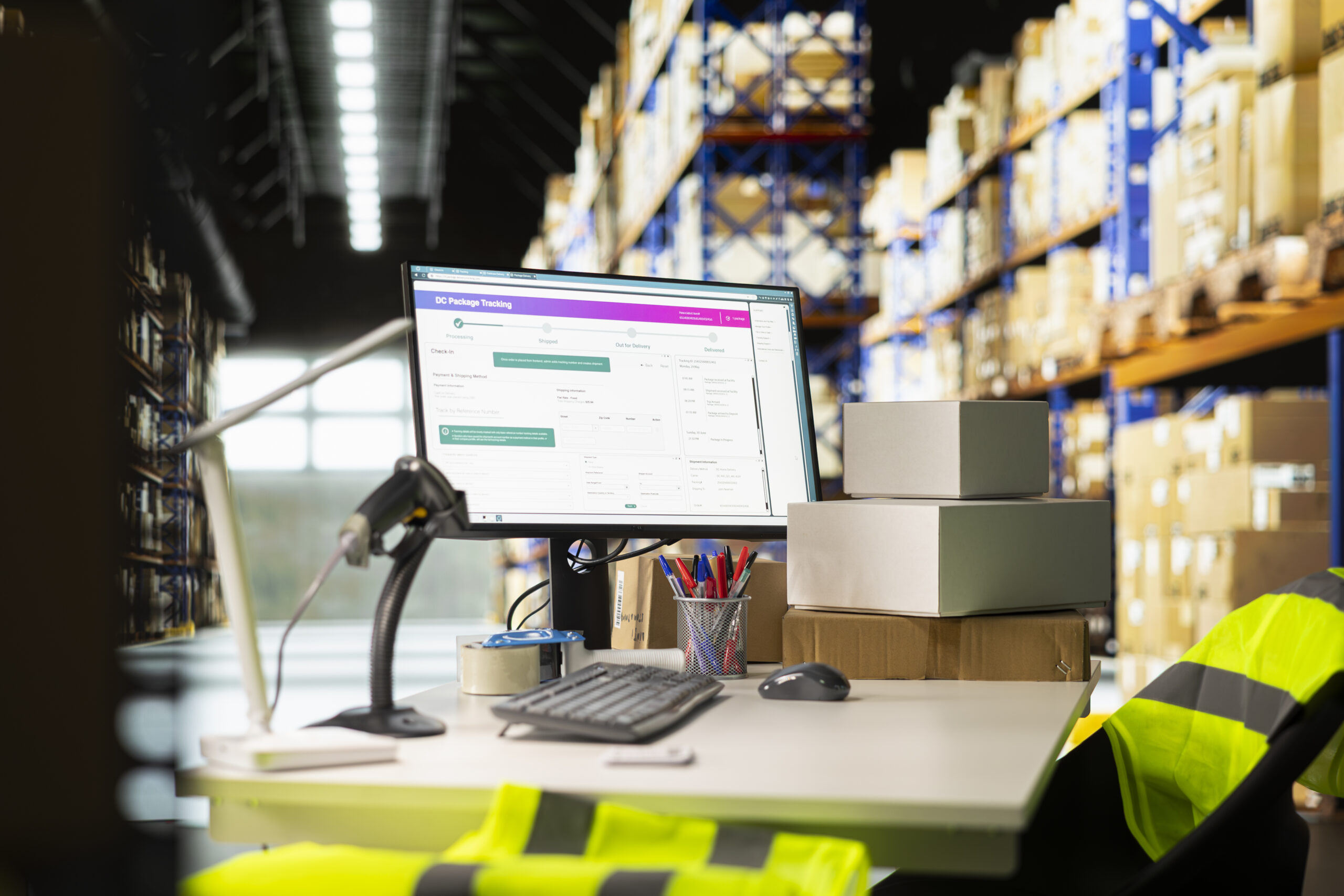 SKU and location level demand forecast built from ERP order history