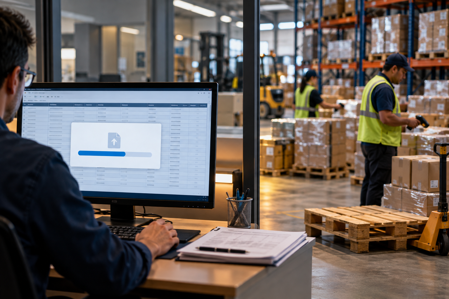 Batch upload windows are where ERP inventory drifts away from physical reality