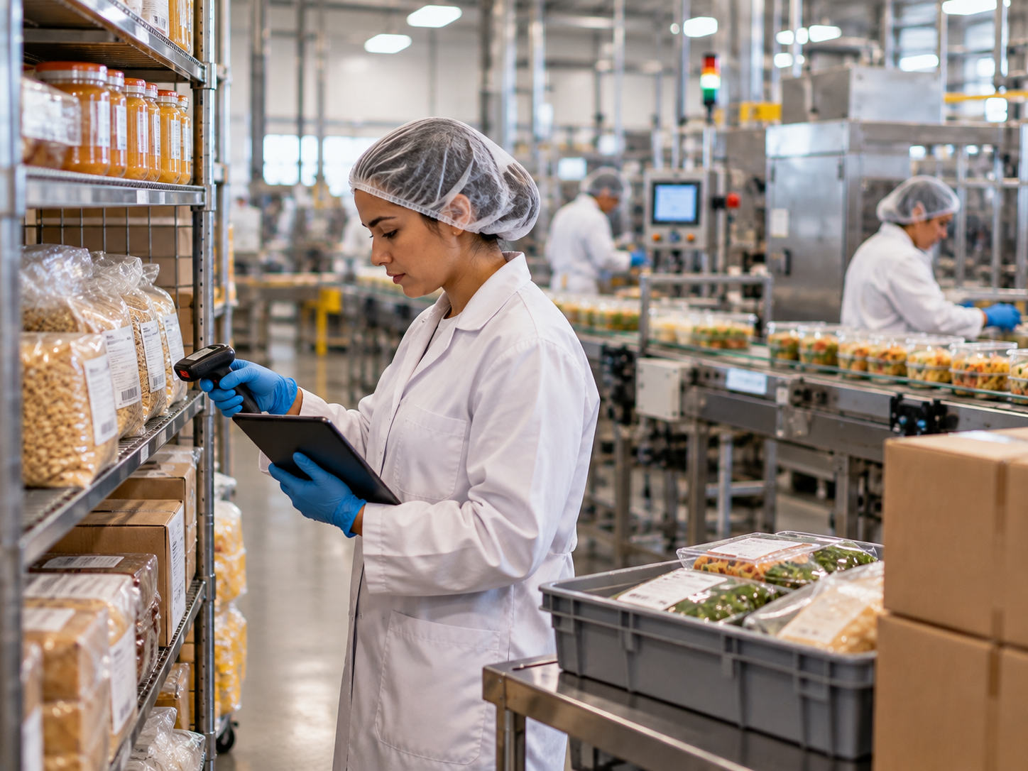 Middleware connecting QuickBooks, inventory, HACCP and shipping systems