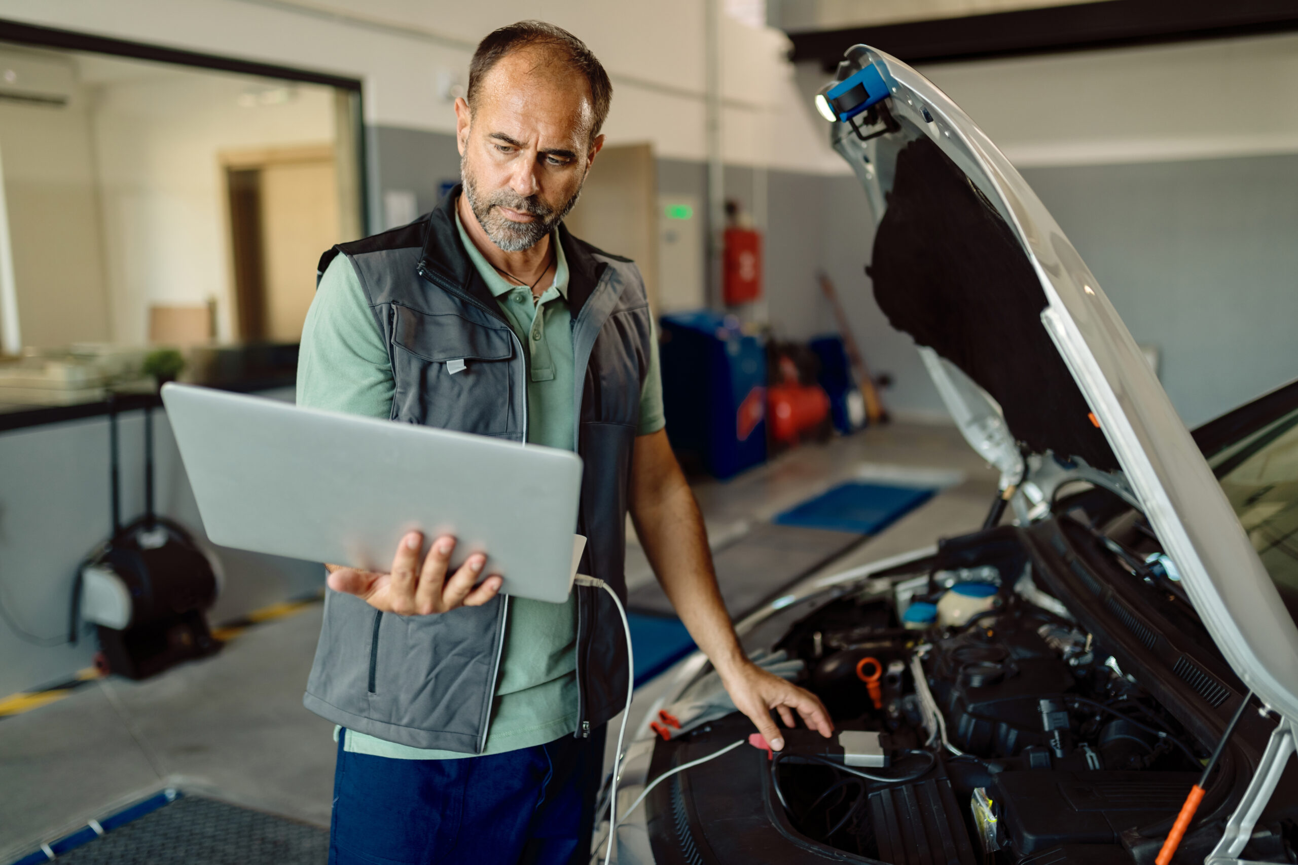 Robotic inspection of exterior body panels and welded assemblies
